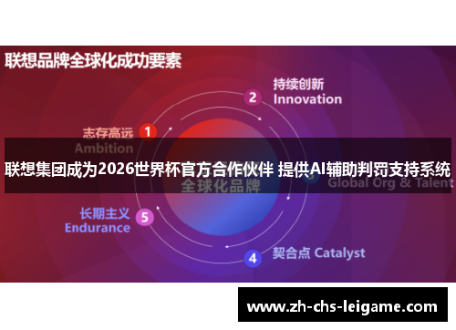 联想集团成为2026世界杯官方合作伙伴 提供AI辅助判罚支持系统